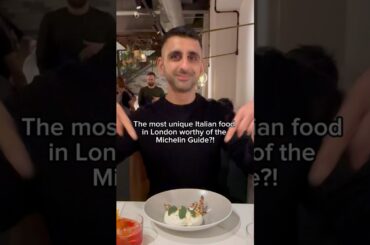 The most unique Italian food worthy of the Michelin Guide?! SAY LESS 🇮🇹🍝🔥