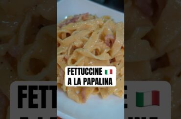 🍝 FETTUCCINE a la PAPALINA 🇮🇹 #chefroberta #recetas #pasta