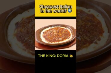 Is this the cheapest Italian restaurant in the world? 🌍🇮🇹