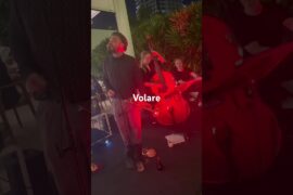 A little sneak peek of our performance at the South Beach Wine & Food Festival.