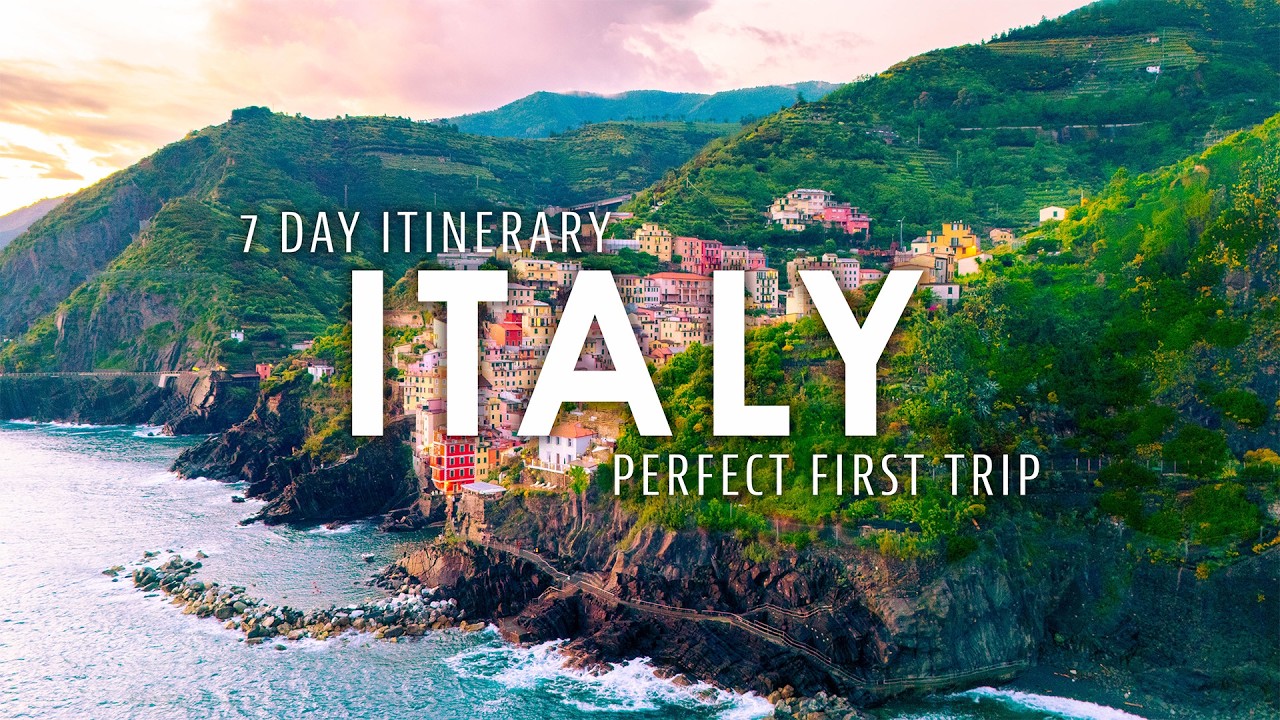 The PERFECT 7 Day ITALY Itinerary 🇮🇹 | First Time Guide & Travel Tips The PERFECT 7 Day ITALY Itinerary 🇮🇹 | First Time Guide & Travel Tips