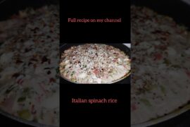 #food #healthy #cooking #recipe # italian spinach rice # rice recipe #curryrice by cook with khushi