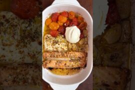 Creamy Feta Salmon Pasta in 20 Minutes 🤤