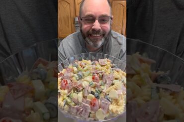 Italian Grinder Pasta Salad #italianfood #pasta #sidedish #easyrecipe #delicious