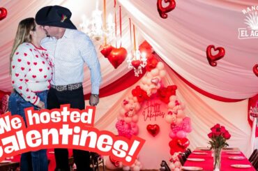 Galentine’s Party at Rancho El Agave | Live Music, Italian Food & Family Celebration Vlog 🤠❤️