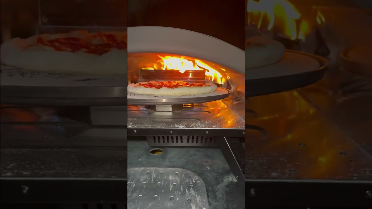 Stop babysitting your crust 🔥 Bertello SimulFIRE 16″ Rotating Outdoor Pizza Oven Stop babysitting your crust 🔥 Bertello SimulFIRE 16" Rotating Outdoor Pizza Oven
