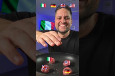 Which Country Makes The Best Burgers? #shorts