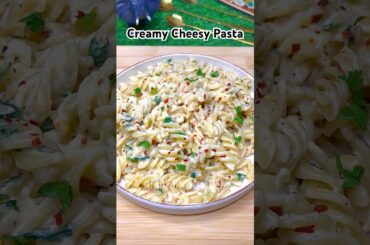 Creamy Pasta Recipe | Cheesy Pasta 🍝 #shorts #pasta #recipe #food #viral #trending #ytshorts #short