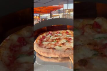 Fast-start gas. Real wood smoke. 🔥⁠ Bertello SimulFIRE 16" Rotating Outdoor Pizza Oven