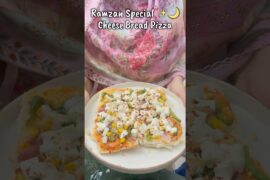 Ramzan special chese Bread Pizza 🍕 #ramzan #food #iftar #pizza #shorts#viral