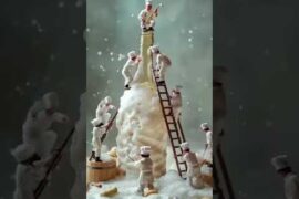 tiny builder wine #wine #ai #cartoon #italian