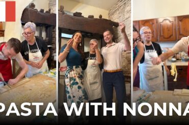 Pasta Making Class in Rome 🇮🇹 | Learning from a REAL Italian Nonna