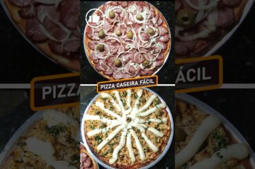 A Massa de Pizza Caseira Mais Fácil que Você Já Viu (Não Tem Como Errar!) #pizzarecipe #receitas