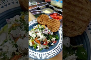 Greek salad  #chefselection #cooking #italiancuisine #italianfood #foodie #recipe