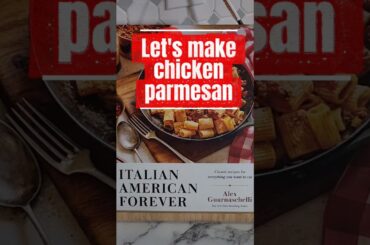 Making homemade pasta and chicken parmesan. Alex Guarneschelli's recipes #cooking #recipe #shorts