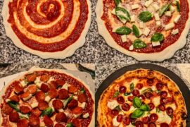 Last night's same day 64% hydration pie.