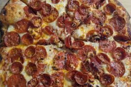 Double Pepperoni with feta