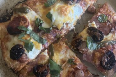 Brunch pizza
