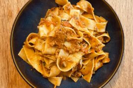 Pappardelle alla Bolognese