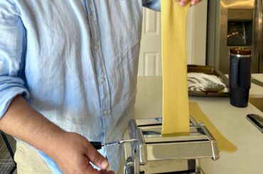 The soul of the sfoglia with Pasta al Limone