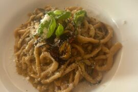 Alla Nerano With Fresh Pici