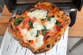 My first attempts with new pizza oven😋