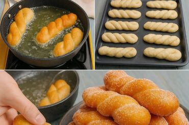 Italian Simple Homemade Sugar Donuts