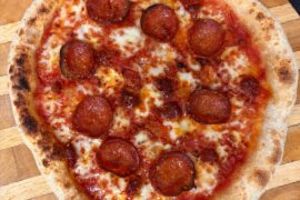 Nduja, pep and chorizo crumb