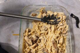 im 16 years old and i like cooking this is chicken Alfredo i made tell me what you all think