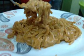 Creamy garlic spaghetti for the first time as a beginner...please help