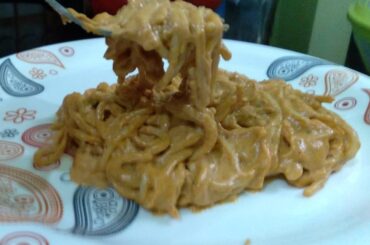 Creamy garlic spaghetti for the first time as a beginner...please help