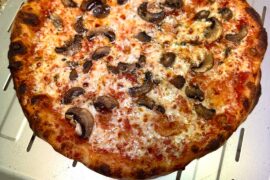 Mushroom pizza
