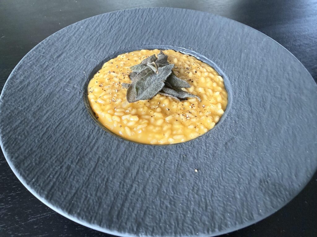 Pumpkin risotto first attempti Pumpkin risotto first attempti