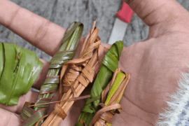 Who likes wrapping lemongrass and adding them in the pasta