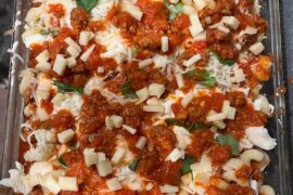 Home Made Lazy Lasagna