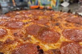 2nd attempt at pan pizza.