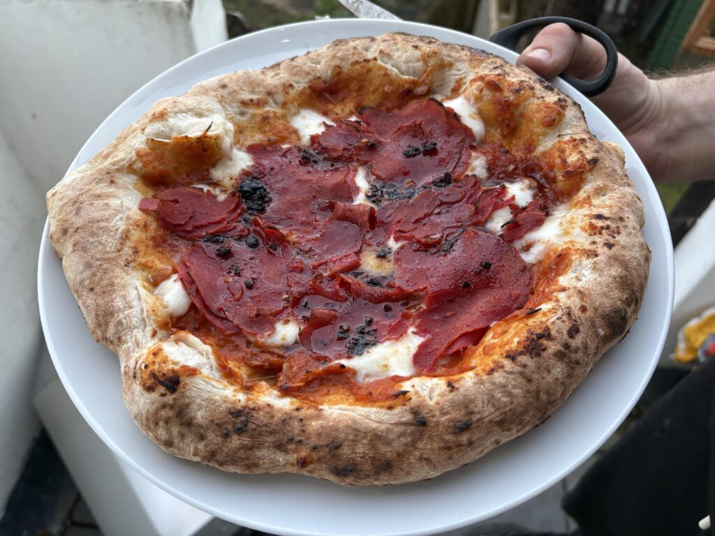 First time trying out our new ooni