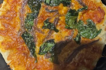 First time making a pizza