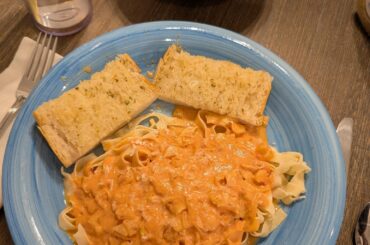 Homemade Fettuccine and Vodka Sauce