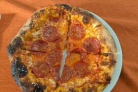 48hr Ferment Sourdough Pizzas. First time using my pizza steel