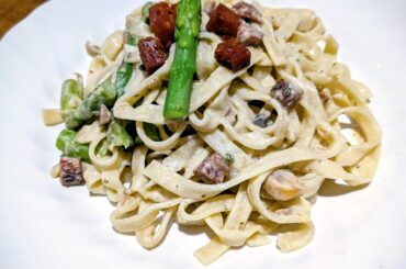 Homemade fettuccine Day #2