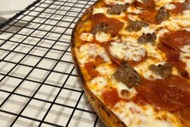 Sharp edge crust - finally found a crust I enjoy with the thin or tavern style!