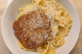 Pappardelle with a Braised Pork Shoulder Ragu