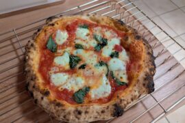 Margherita and Alsace toppings (Tarte Flambee) done Napoli style