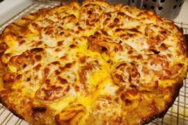 Cast Iron Butter Paneer Pizza