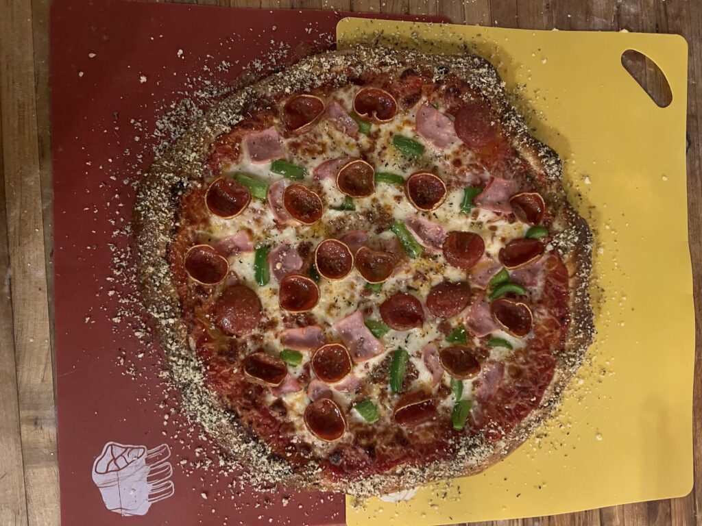 I love making pizza!