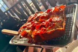 Tried the Detroit Death by Pepperoni at The NONA slice house in Safety Harbor FL