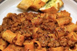 Honey garlic beef pasta 😋