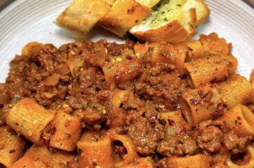 Honey garlic beef pasta 😋