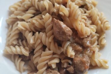 Pasta and goulash
